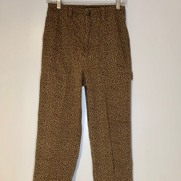 Cheetah Print Cargo Pants Gap - Picture 2 of 7
